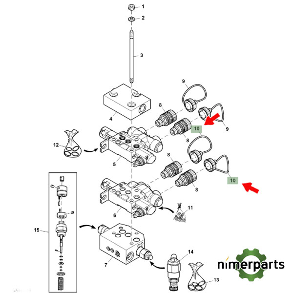 ER370486 - ER370486 Plug Plug VMD Green