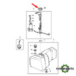 L112436 - GASOIL AFORATOR NUT 6420 John Deere