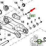 L169270 - Crown screw TDM 6000 John Deere
