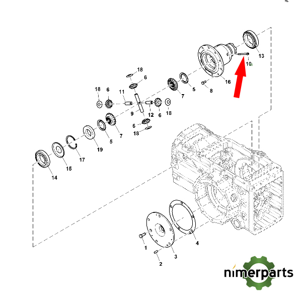 L223621 - TORNILLO JOHN DEERE