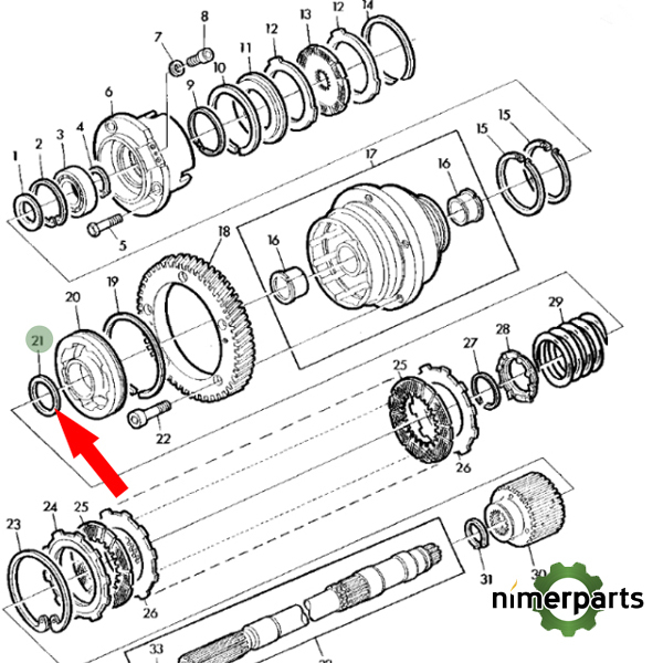 L59440 - TDF John Deere clutch package