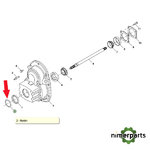 R116086 - CHAPA RETEN TDF 47-8000 JOHN DEERE