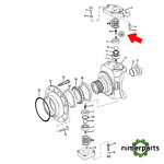 R115881 - EXTENSION ENGRASADOR 7 8000 JOHN DEERE