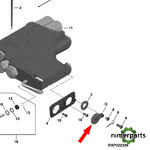 R124007 - JOHN DEERE quick plug cover