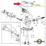 R135818 - FLOOR CONTROLS 6 7010 John Deere