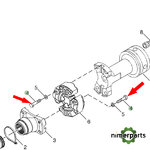 R151507 - 7000 John Deere Transmission Screw