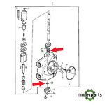 R241161 - VMD Cable Rubber Ring John Deere