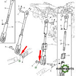 R248521 - BULON VERTICAL TENSOR BOLHN DEERE