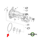 R37287 - ANILLO TORICO CAJA EJE (MFWD) JOHN DEERE