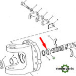R93055 - TDM 7 8000 John Deere spacer