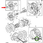 R95301 - CASQUILLO TAPA INVERSOR 67000 JOHN DEERE