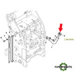 RE28429 - TAPON ACEITE ELEVADOR 8 9020 JOHN DEERE