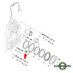 RE45388 - PISTÓN TAPA TRASERA CAJA DE CAMBIOS 8/8020 JOHN DEERE
