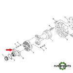 RE61882 - HORQUILLA EJE TRANSMISIÓN JOHN DEERE