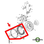 AT176621 -  CINTA FRENO MANO S40 50 JOHN DEERE