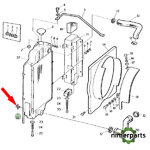 AT13740 - GRIFO VACIADO BLOQUE-RADIADOR JOHN DEERE