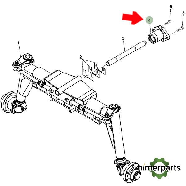 ER136560 - BULON BOBS TDM 5000G JOHN DEERE