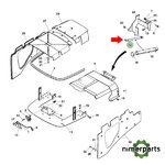 ER387180 - AMORTIGUADOR CAPO 5100GF JOHN DEERE