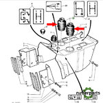FG0017132 - FUELLE PALANCA CAMBIO (REDONDA) JOHN DEERE