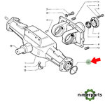 FG6230062 - GOMA PUENTE DEL 2070 S45-46 JOHN DEERE