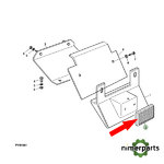 FG6350697 - REFLECTOR TRASERO JOHN DEERE