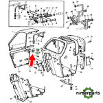 L57451 -  PESTILLO TAPA BATERIA JOHN DEERE