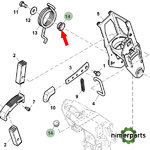 R111774 - CASQUILLO COLUMNA DIRECCIÓN JOHN DEERE