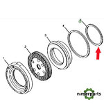 R125666 - GOMA PISTON FRENO 8 9020