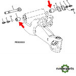 R131405 - CASQUILLO PUENTE DELANTERO JOHN DEERE