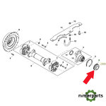 R151814 - FUELLE HORQUILLA TRANSMISION 7010 JOHN DEERE