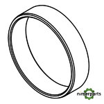 R341742 - CASQUILLO TRANSMISION VENTILADOR JOHN DEERE