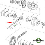 R68166 - ARANDELA SATELITES 8 9020 JOHN DEERE