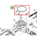 RE237001 - Goma Game Plate 8020 9030 John Deere
