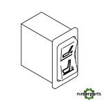 RE225257 - INTERRUPTOR ALTURA ASIENTO JOHN DEERE