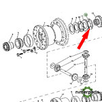 RE294013 - DISC GRUPO TDM 7 8000 John Deere
