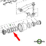 RE294014 - DISCO GRUPO TDM 46- 7 8020 JOHN DEERE