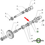 U44496 - 5000 John Deere Hydraulic Pump Ring