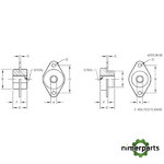M122348 - M122348 GATOR MOTOR SUPPORT
