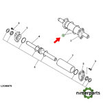 ER028613 - ER028613 GOMA BOTELLA DIRECC TDM JOHN DEERE