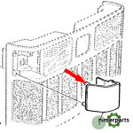 L101315 - RH 6 6010 John Deere lateral lid