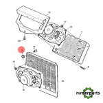 L154067 - TUERCA DE EMPUJE ORIGINAL JOHN DEERE
