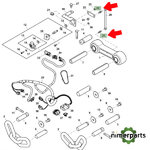 L200186 - ESPARRAGO CON BOLA JOHN DEERE