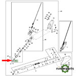 L222937 - MOLDURA John Deere