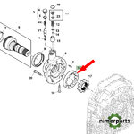 R246016 - PIÑON BOMBA ACEITE 6030 JOHN DEERE