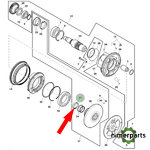 R335491 - CASQUILLO ANTIDESGASTE VARI-COOL 8030 JOHN DEERE