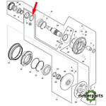 R335492 - CASQUILLO ANTIDESGASTE VARI-COOL 8030 JOHN DEERE