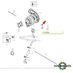 R520121 - Turbo 8030 John Deere screw