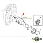 RE586742 - EJE DE MANDO JOHN DEERE