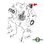 DZ114554 - ACCIONADOR DEL TURBOCOMPRESOR ORIGINAL JOHN DEERE