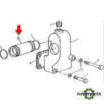 R106819 - 6000 7600 thermostat tube